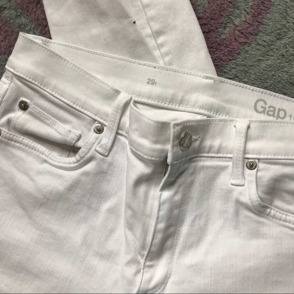 Gap 29 White Denim Jeans 1969